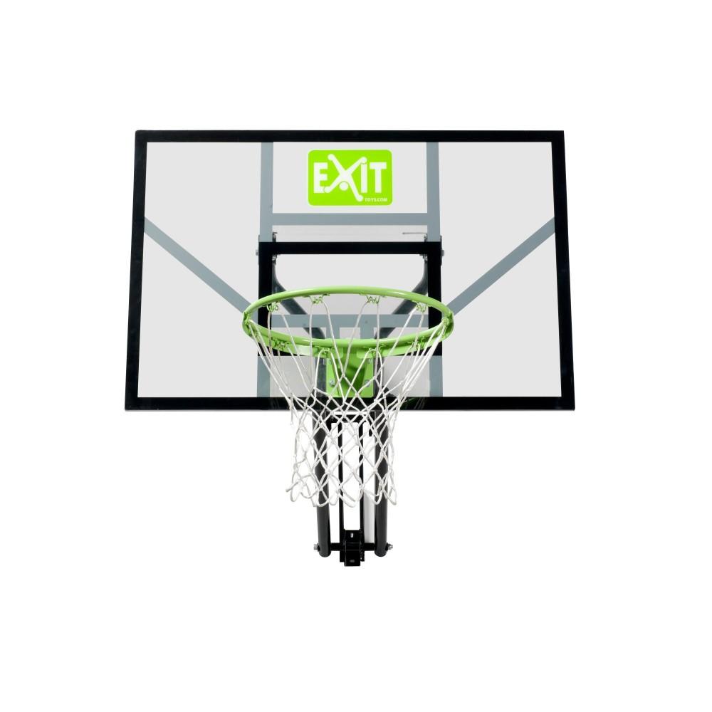 Регулюємий баскетбольний щит Exit Galaxy з кільцем і сіткою