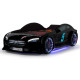 Дитяче ліжко-машина Mercedes GT+ 160 x 80 см, чорне