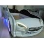 Дитяче ліжко-машина Mercedes GT+ 160 x 80 см, біле