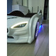 Дитяче ліжко-машина Mercedes GT+ 160 x 80 см, біле