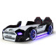 Детская кровать машина Police 190 x 90 см, чёрная