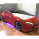 Дитяче ліжко-машина Mercedes GT+ 160 x 80 см, червоне