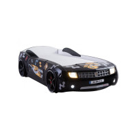 Дитяче ліжко-машина Chevrolet Camaro 190 x 90 см, чорне
