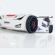 Детская кровать машина Supercar 190 x 90 см, белая