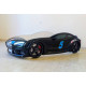Детская кровать машина Mercedes GT 160 x 80 см, чёрная