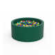 Круглий сухий басейн з кульками Kidigo Lucky Green