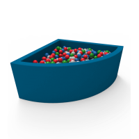 Кутовий сухий басейн з кульками Kidigo Lucky Blue