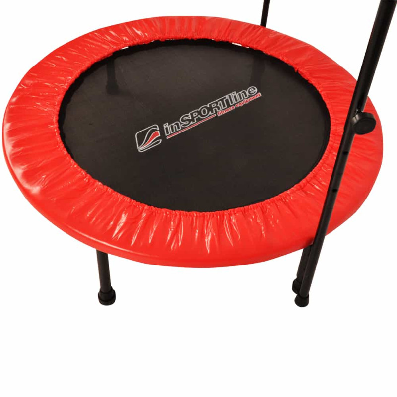 Фитнес батут с поручнем InSportLine Skippy Plus 122 см