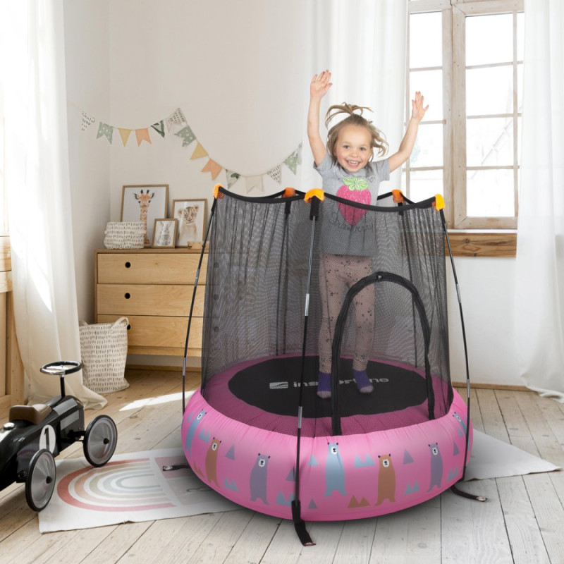 Надувной батут InSPORTLine Nufino Pink 120 см