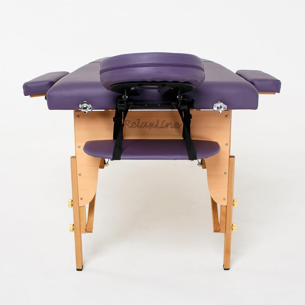 Масажний стіл RelaxLine Lagune фіолетовий