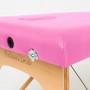 Масажний стіл RelaxLine Lagune рожевий