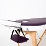 Масажний стіл RelaxLine Mirage фіолетово-білий