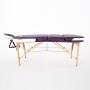 Масажний стіл RelaxLine Mirage фіолетово-білий