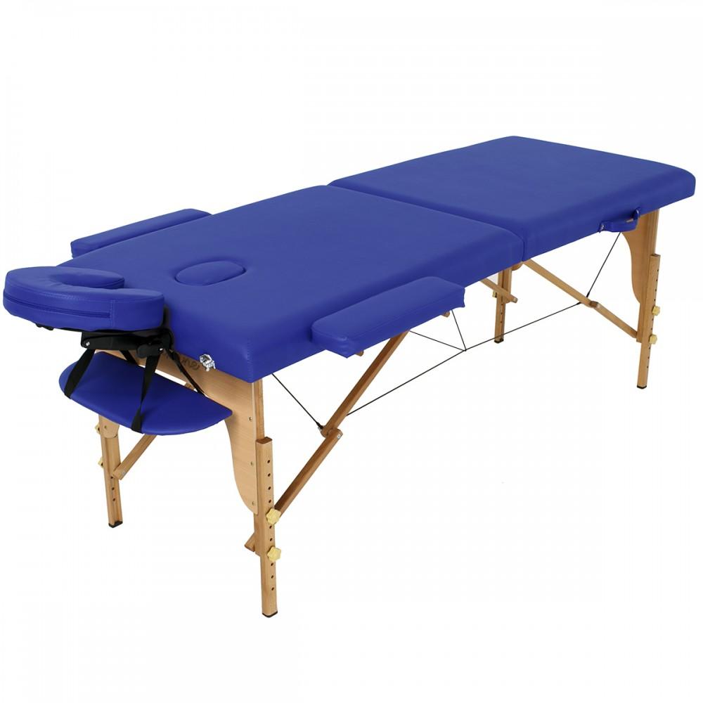 Масажний стіл RelaxLine Lagune синій