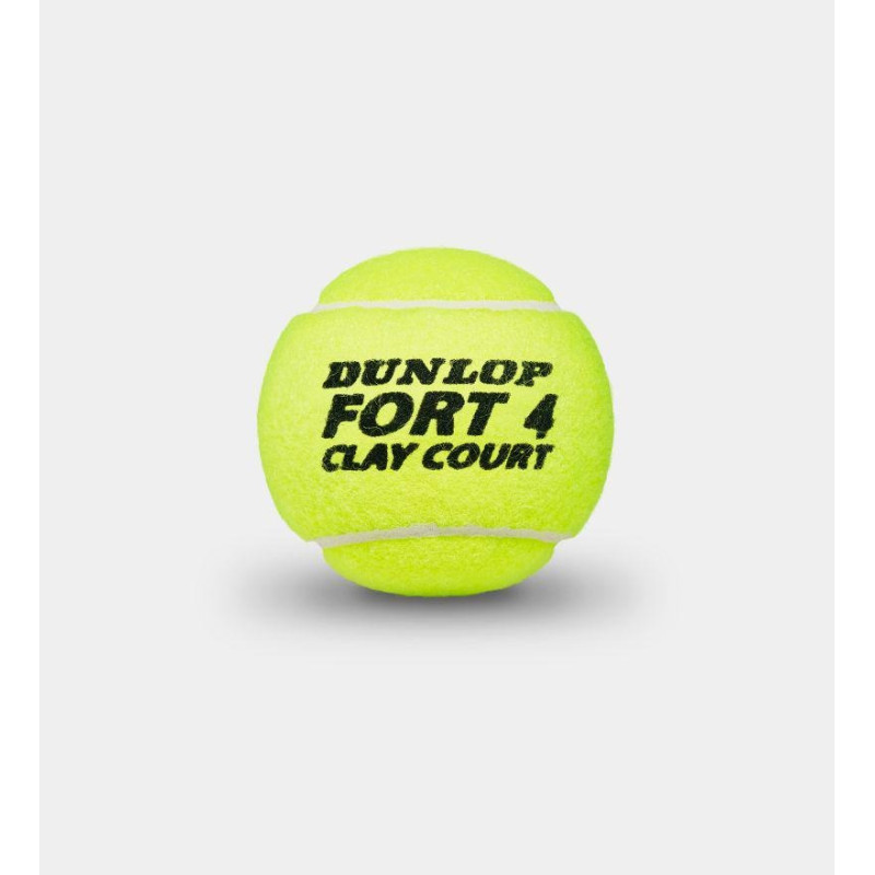 Мячи для тенниса Dunlop Fort Clay Court, 4 шт.