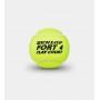 М'ячі для тенісу Dunlop Fort Clay Court, 4 шт.