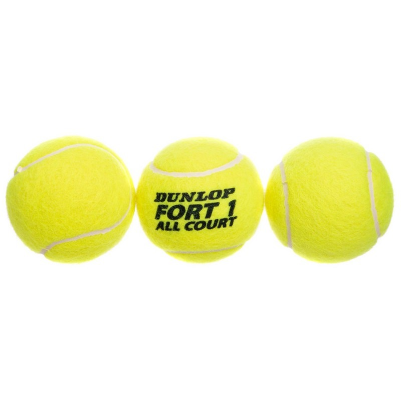 Мячи для тенниса Dunlop Fort TS, 3 шт, металлическая банка