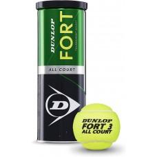 Мячи для тенниса Dunlop Fort TS, 3 шт, металлическая банка