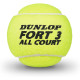 Мячи для тенниса Dunlop Fort TS, 3 шт, металлическая банка