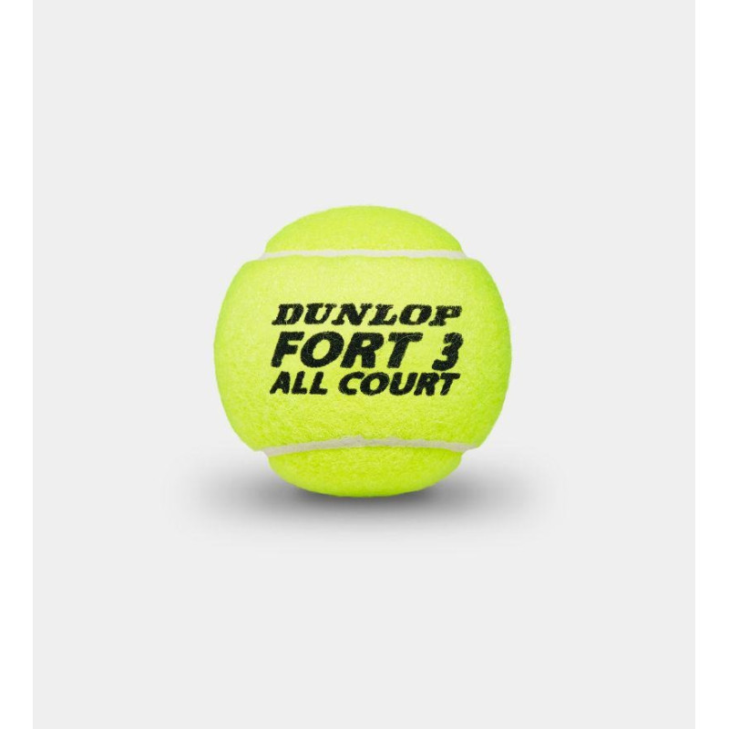 Мячи для тенниса Dunlop Fort TS, 4 шт, металлическая банка