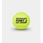 М'ячі для тенісу Dunlop Fort TS, 4 шт, металева банка