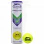 М'ячі для тенісу Slazenger Wimbledon Ultra-Vis + Hydroguard, 4 шт.