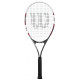 Ракетка для большего тенниса Wilson FUSION XL white/black Gr3