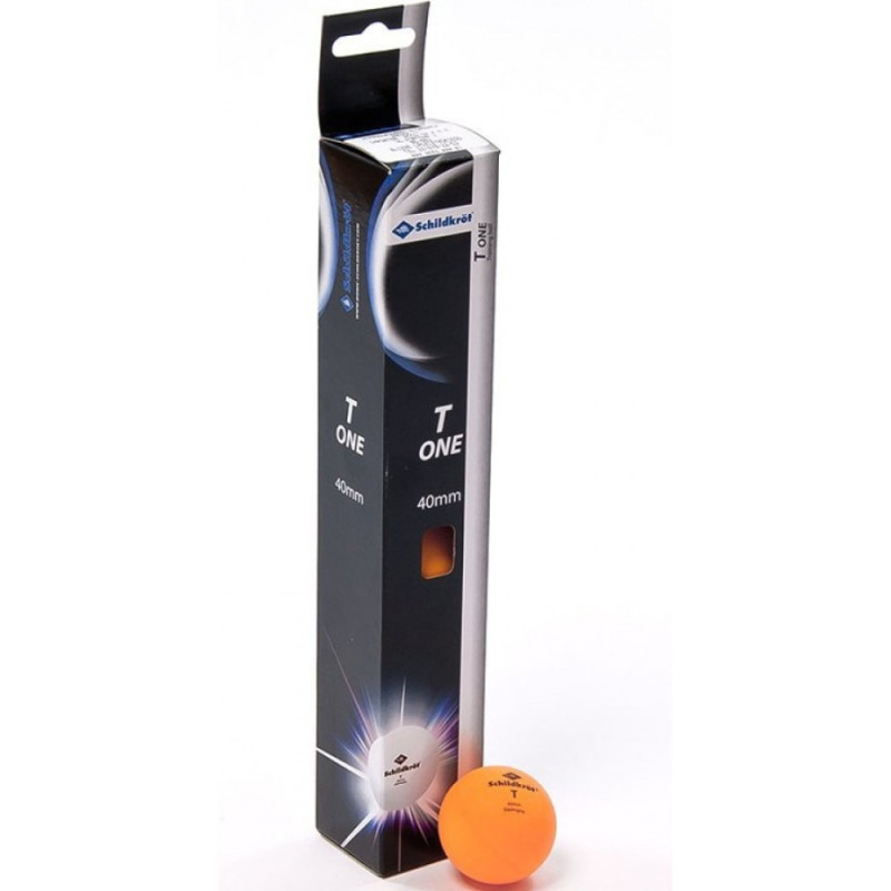 Мячи для настольного тенниса Donic T-one 6 шт orange