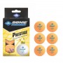 М'ячі для настільного тенісу Donic Prestige 2* 40+ 6 шт orange