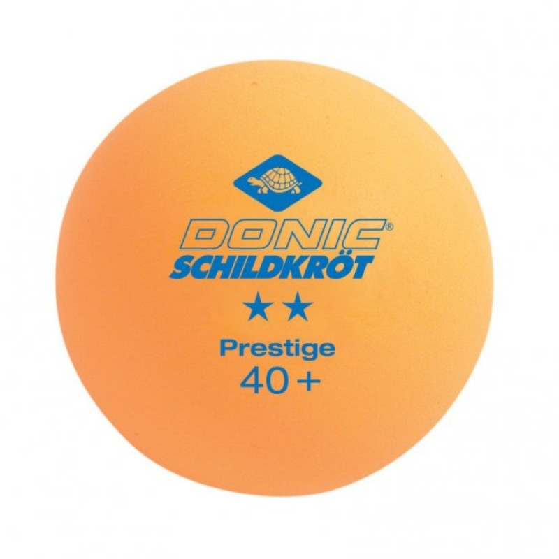 Мячи для настольного тенниса Donic Prestige 2* 40+ 6 шт orange