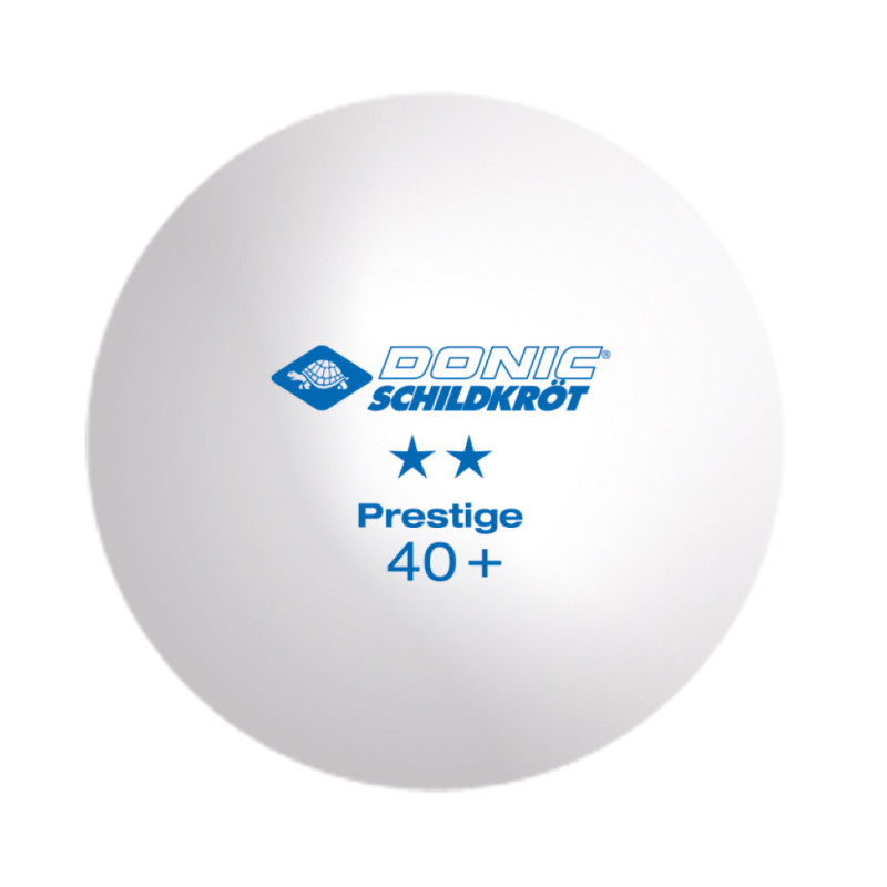 М'ячі для настільного тенісу Donic Prestige 2* 40+ 3 шт white