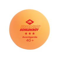 М'ячі Donic EXCLUSIVE (Advantgarde) 3* 40+ 3 шт orange