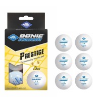 Мячи Donic Prestige 2* 40+ 6 шт white