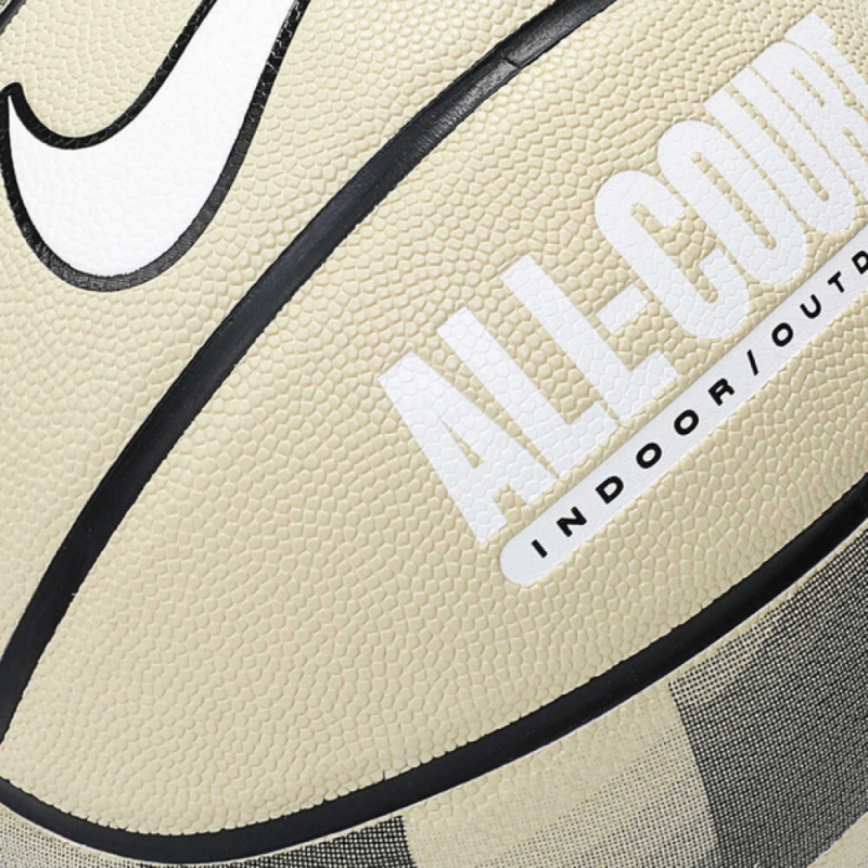Мяч баскетбольный Nike EVERYDAY ALL COURT 8P GRAPHIC DEFLATED TEAM GOLD/BLACK/BLACK/WHITE, размер 7
