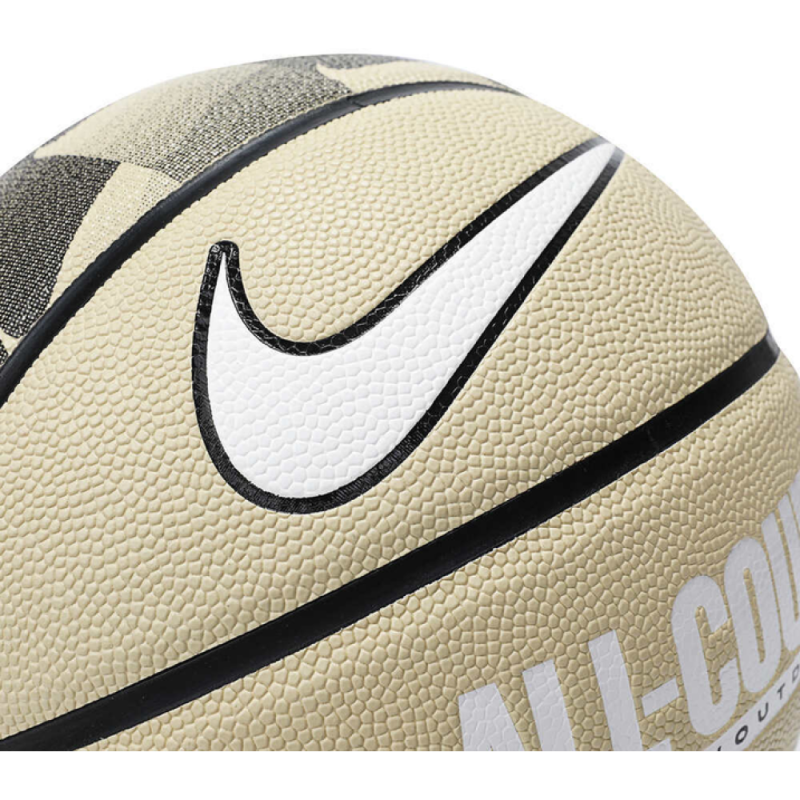 Мяч баскетбольный Nike EVERYDAY ALL COURT 8P GRAPHIC DEFLATED TEAM GOLD/BLACK/BLACK/WHITE, размер 7