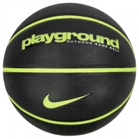 Баскетбольный мяч Nike EVERYDAY PLAYGROUND 8P DEFLATED BLACK/VOLT/VOLT, размер 6