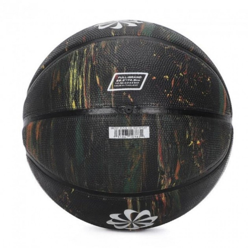 Мяч баскетбольный Nike EVERYDAY PLAYGROUND 8P NEXT NATURE DEFLATED MULTI/BLACK/BLACK/WHITE, размер 6