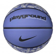 М'яч баскетбольний Nike EVERYDAY PLAYGROUND 8P GRAPHIC DEFLATED POLAR/BLACK/BLACK/WHITE, розмір 5