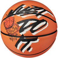 Мяч баскетбольный Nike EVERYDAY PLAYGROUND 8P GRAPHIC DEFLATED AMBER/WHITE/BLACK/BLACK, размер 5