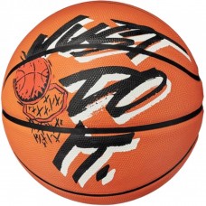 Мяч баскетбольный Nike EVERYDAY PLAYGROUND 8P GRAPHIC DEFLATED AMBER/WHITE/BLACK/BLACK, размер 5