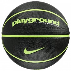 Мяч баскетбольный Nike EVERYDAY PLAYGROUND 8P DEFLATED BLACK/VOLT/VOLT, размер 7