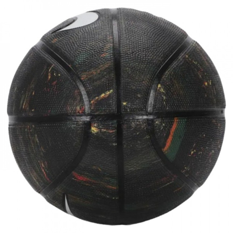 Мяч баскетбольный Nike EVERYDAY PLAYGROUND 8P NEXT NATURE DEFLATED MULTI/BLACK/BLACK/WHITE, размер 7