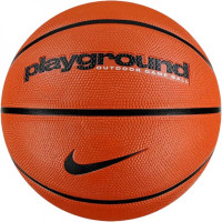 Мяч баскетбольный Nike EVERYDAY PLAYGROUND 8P GRAPHIC DEFLATED AMBER/BLACK/BLACK, размер 7