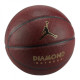 Мяч баскетбольный Nike JORDAN DIAMOND OUTDOOR 8P DEFLATED AMBER/BLACK/METALLIC GOLD/BLACK, размер 7
