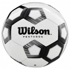 М'яч футбольний Wilson Pentagon white/black size 5