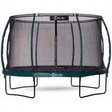Батут Fit-On Tramp 366 см із сіткою і драбинкою