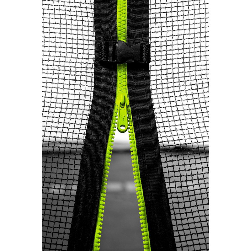 Батут Zipro Jump Pro Premium 312 см с внутренней сеткой и лестницей