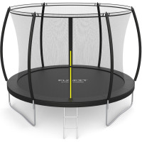 Батут FunFit Premium 312см із внутрішньою сіткою та драбинкою
