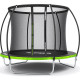 Батут Zipro Jump Pro Premium 252 см із внутрішньою сіткою та драбинкою