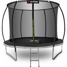 Батут Outtec Premium 374 см Black/Grey з сіткою та драбинкою Батут Outtec Premium 374 см Black/Grey з сіткою та драбинкою